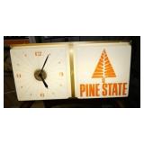 PINE STATE CLOCK 24X12