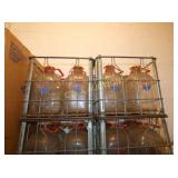 (4) CRATES ALL STAR BOTTLES