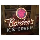 BORDENS NEON W/ ELSIE 3 COLORS 22X17