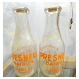 (2) PRESNELL LENIOR NC BOTTLES