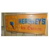 HERSHEYS ICE CREAM LIGHTUP CLOCK 26X12