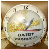 16IN BILTMORE DOUBLE BUBBLE CLOCK W/ WINKEY