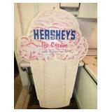 EMB. DIE CUT HERSHEYS ICE CREAM MENU 24X34