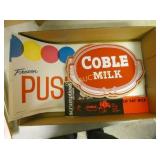 OLD STOCK  COBLE DECALS,LABELS,PADS,PUSHUPS (10+)