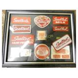 EARLY FRAMED SEALTEST PATCHES 15X12