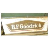EMB. BF GOODRICH SIGN 61X24 SELF FRAMED