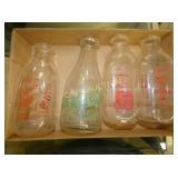 (4) QT. CATAWBA, ELKIN BOTTLE NICE GRAPHICS