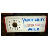 YADKIN VALLEY QUEEN BESS MILK CLOCK 24X12