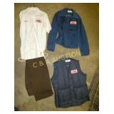 COBLE DAIRY VEST, SHIRTS AND PANTS (UNIFORMS)