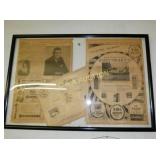 FRAMED BORDEN DAIRY PRODUCTS