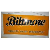 BILTMORE ALUM. DECAL SIGN 37X16