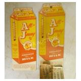 (2) ALL JERSEY CALENDARS PADS W/ THERMS.