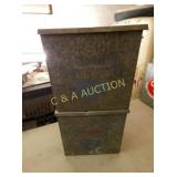 (2) SUPERIOR MILK  BOXES