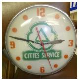16IN CITIES SERVICE CLOCK