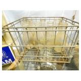 WIRE CRATE W/ PRESNELL BOTTLES LENIOR NC