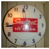 16IN SEALTEST ICE CREAM CLOCK