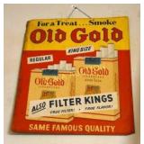 OLD GOLD FILTER KINGS SIGN 28X32