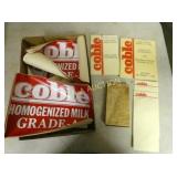 COBLE HANDBOOKS,RECEIPTS,ENVELOPES,DECALS (25)