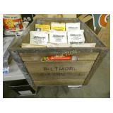 WOODEN BILTMORE W/ 1/2G. CB CARTONS