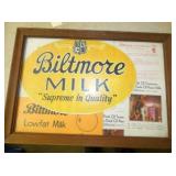 FRAMED BILTMORE MLIK ITEMS 19X13