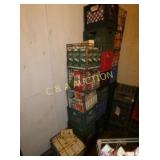 (28) OLD STOCK PEELERS CARTONS W/ CRATES/BOXES