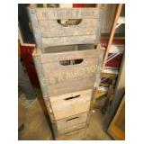 (5) WOODEN CRATES, BILTMORE, PINESTATE OTHERS