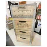 (4) RHYNES, FOREMOST CRATES