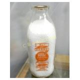 QT. BURKES NU-GRIP BOTTLE W/ WOMAN NICE GRAPHICS