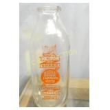QT.BURKE FARMERS DAIRY MORGANTON NC BOTTLE