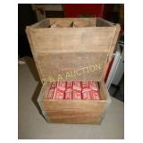 (2) OLD STOCK WOODEN COBLE BOXES W/ CARTONS