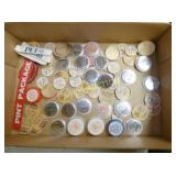 LOT VARIOUS BOTTLE CAPS JENKINS,TULIP,BOWERS,ETC