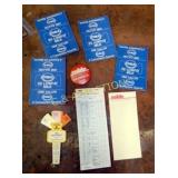 OLD STOCK COBLE CARTONS,PADS, BUTTON