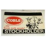 COBLE DS STOCKHOLDER SIGN W/ COW&FARMER