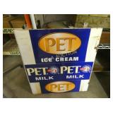 PORC. PANEL W/ PET DECALS 25X27