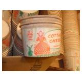 OLD STOCK COTTAGE CHEESE CARTONS 12OZ 350+
