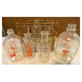 CRATE QT-GALLON PET, BORDENS BOTTLES