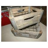 (2) GUILFORD DAIRY CRATES