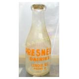 QT. PRESNELL DAIRIES LENIOR NC BOTTLE