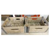(2) BILTMORE CRATES W/ SOME PINT BOTTLES
