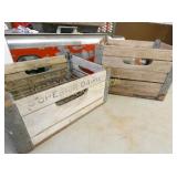 (2) BILTMORE SUPERIOR CRATES W/ SOME BOTTLES