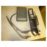 ESSO LUBE DISPLAY, NOZZELS, OILER