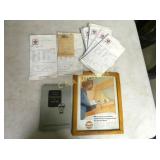 ESSO MASTER RECEIPTS, FRAMED GULF ADV.