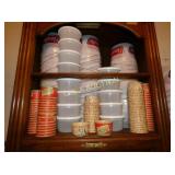 OLD STOCK FLAVORICH BUCKETS, CARTONS, ETC