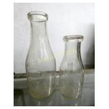 (2) TWIN BROOK MOCKSVILLE NC BOTTLES