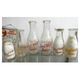 (6) 1/2PINT-QT GOODWILL BOTTLES
