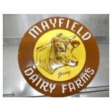 18IN EMB. MAYFIELD DAIRY FARMS W/ COW
