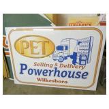 PET POWERHOUSE WILKESBORO SIGN 64X45