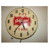 12IN GOLDEWOOD DAIRY FOODS CLOCK