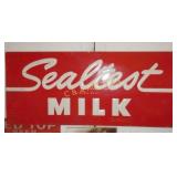 EMB. SEALTEST MILK SIGN 54X24