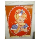VERTICAL SUNBEAM BREAD SIGN "DECAL" 32X42